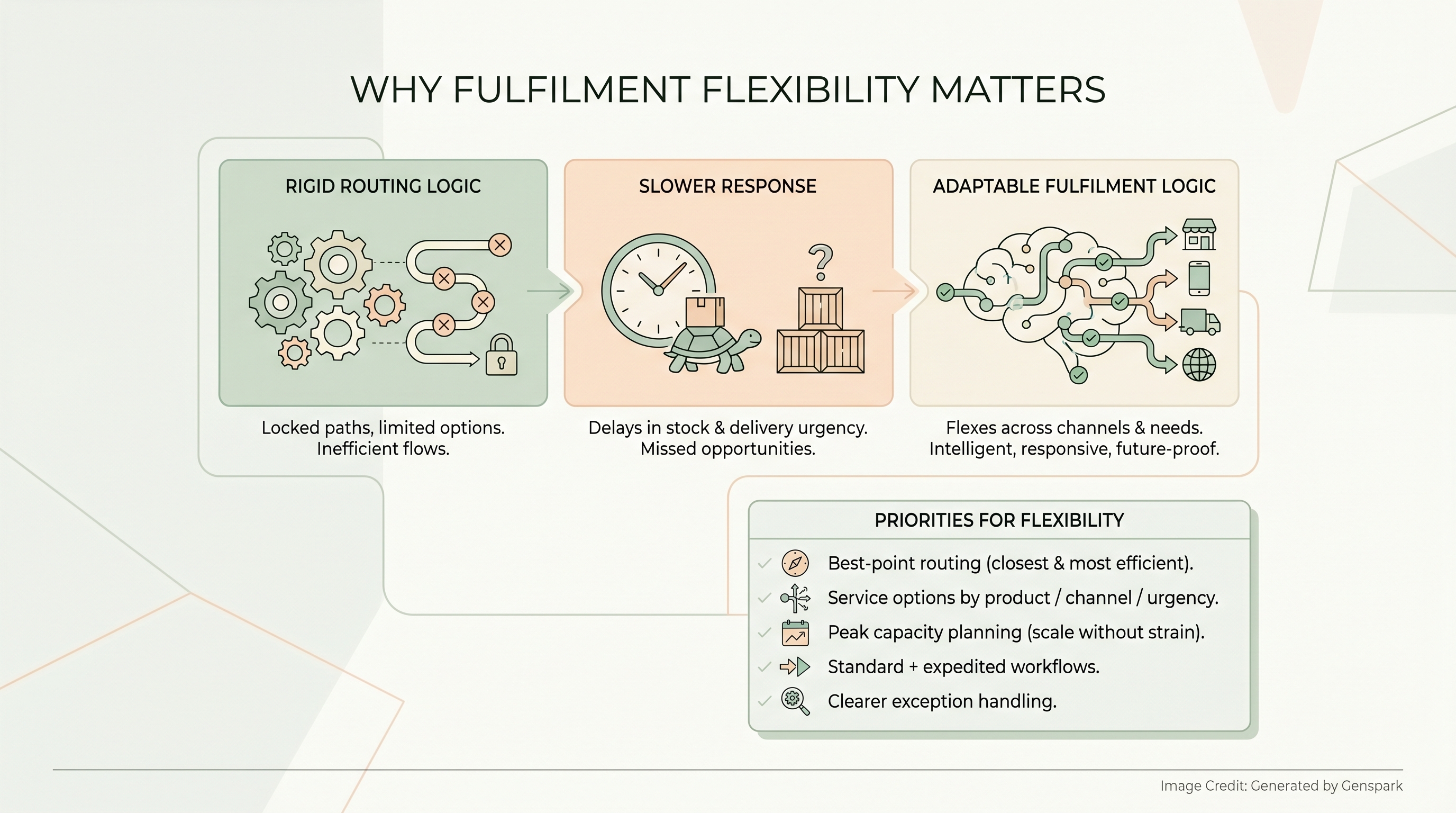flexible models for omnichannel fulfilment